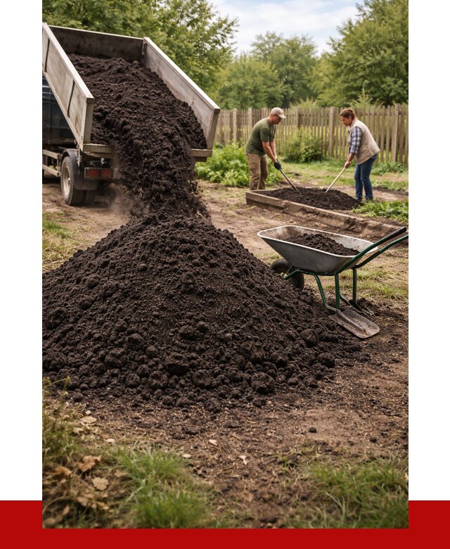 Купить чернозем для огорода в Узловой от 2546 р. | ПРОНЕРУДЗлв