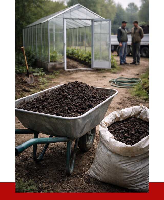 Чернозем для теплицы в Узловой с доставкой от 1528 р. | ПРОНЕРУДЗлв