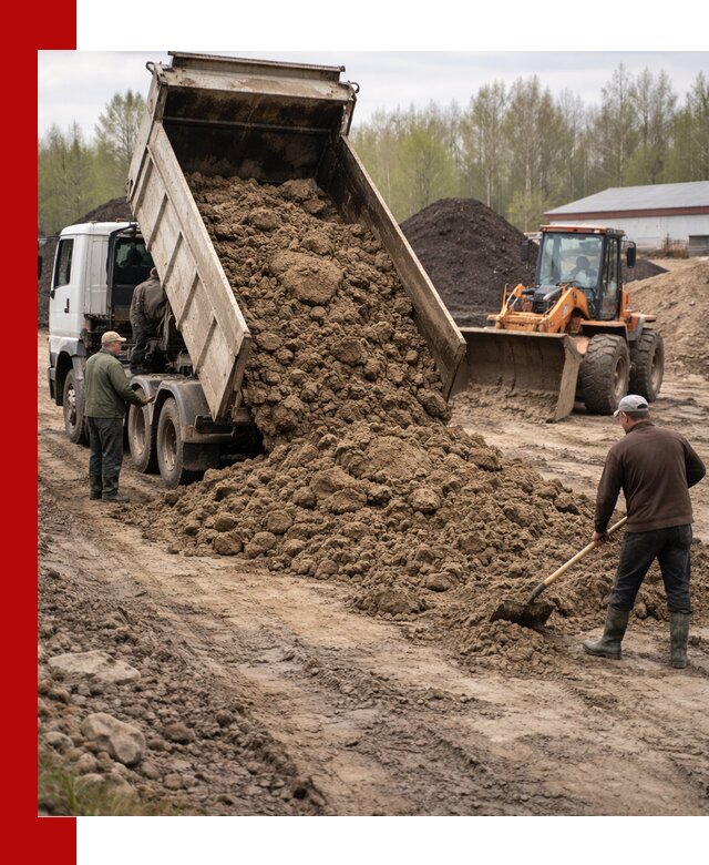 Доставка глин и суглинков в Узловой оптом и вкрай