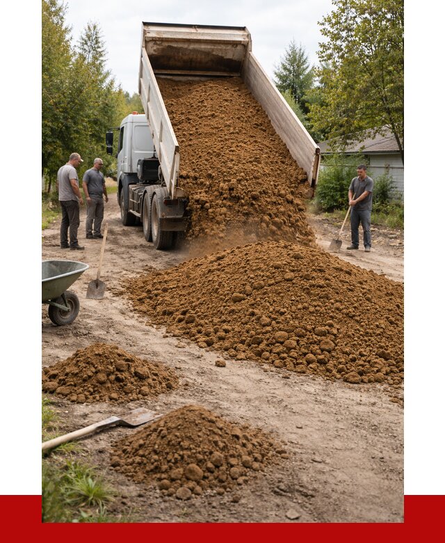 Купить суглинок с доставкой в Узловой от 2546 р. за куб | ПРОНЕРУДЗлв