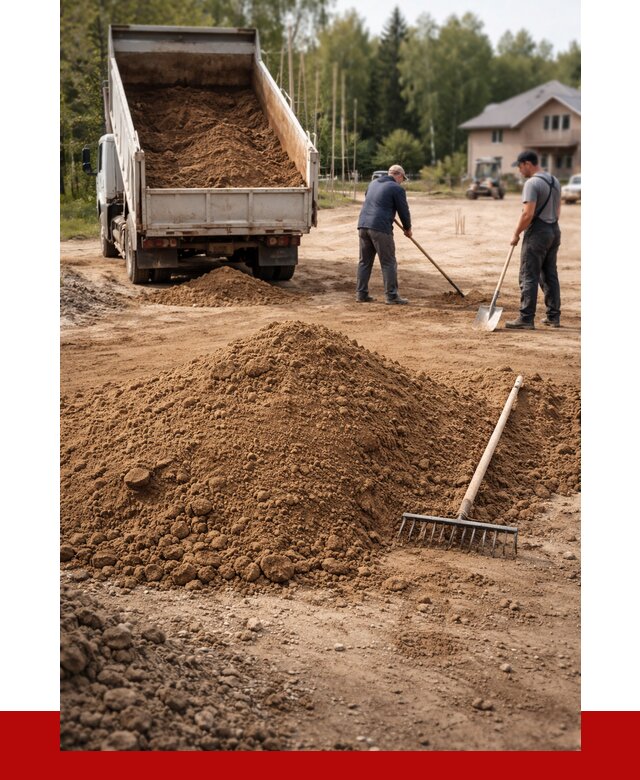 Суглинок для планировки в Узловой с доставкой от 4278 р. | ПРОНЕРУДЗлв