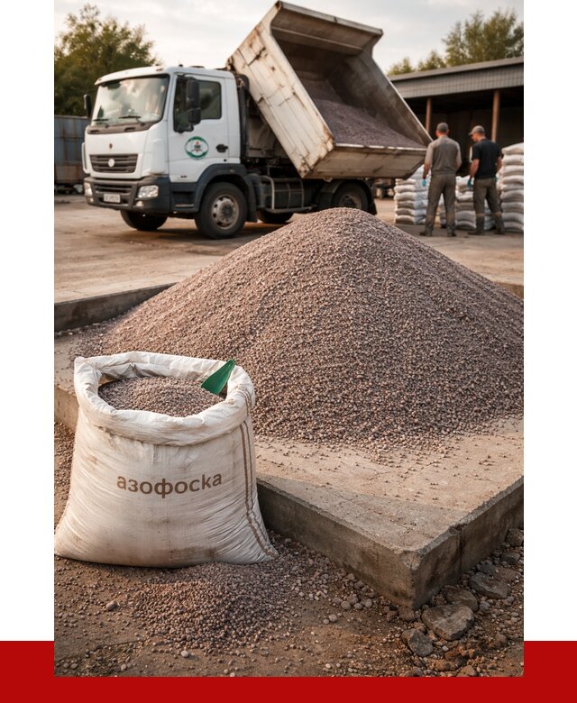 Купить азофоска в Узловой с доставкой от 1222 р. за куб | ПРОНЕРУДЗлв