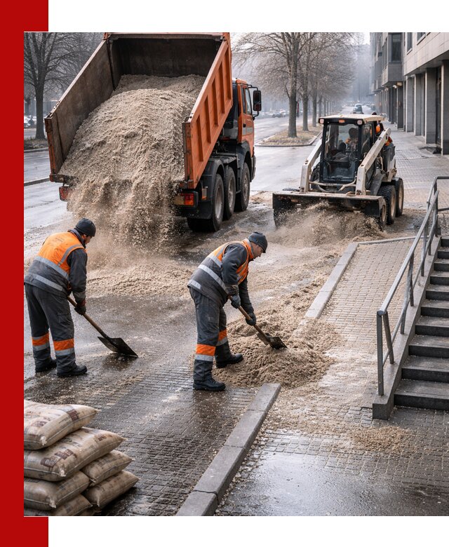 Поставка противогололедных материалов в Узловой