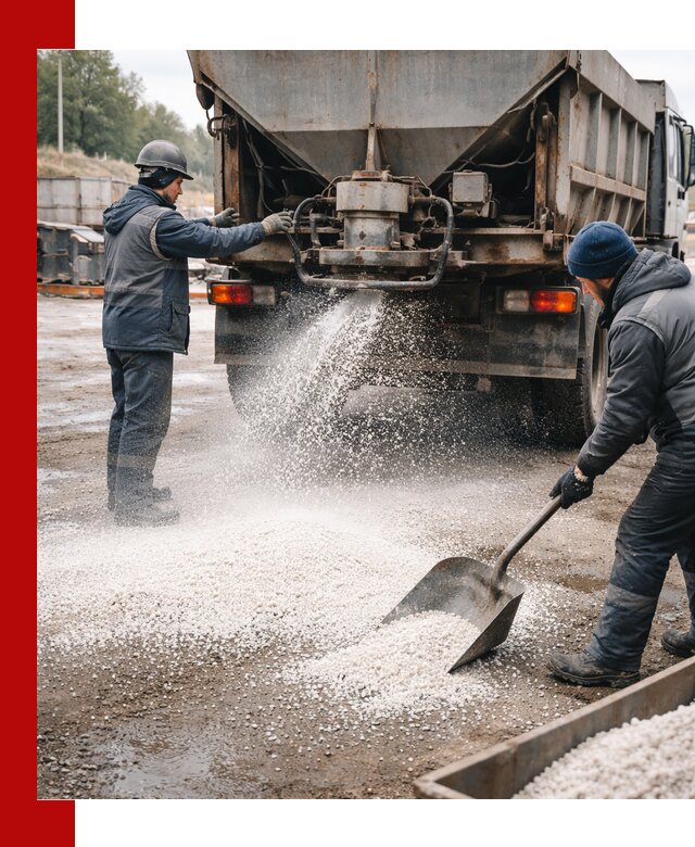 Доставка и продажа хлористого кальция в Узловой