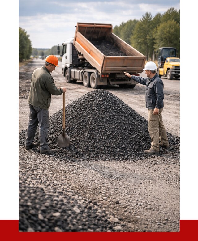 Купить асфальтовую крошку для дорог в Узловой от 4278 р. | ПРОНЕРУДЗлв