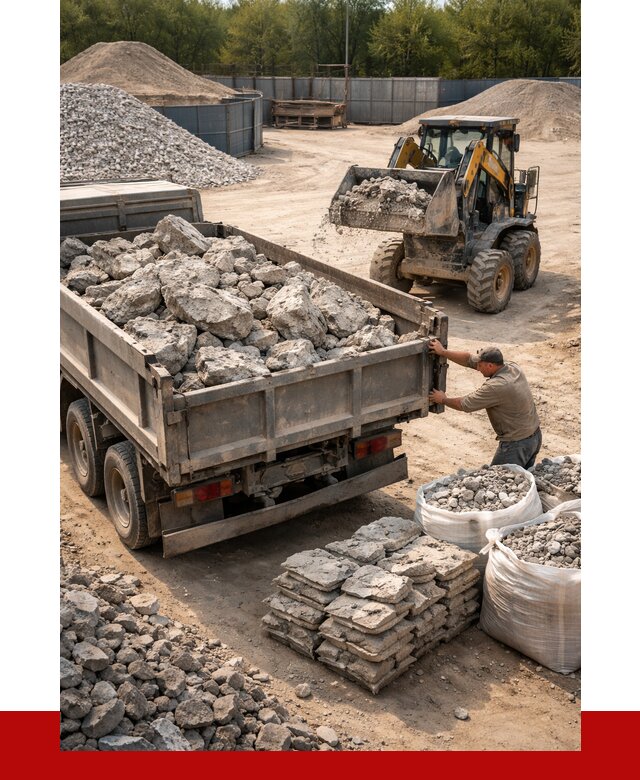 Купить бой бетона с доставкой в Узловой от 4889 р. | ПРОНЕРУДЗлв