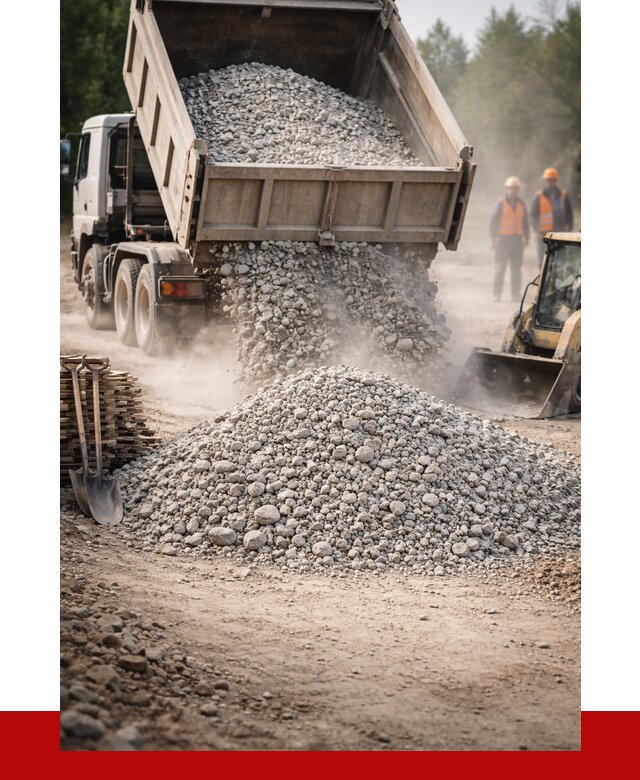 Купить дробленый бетон в Узловой от 1731 р./куб | ПРОНЕРУДЗлв