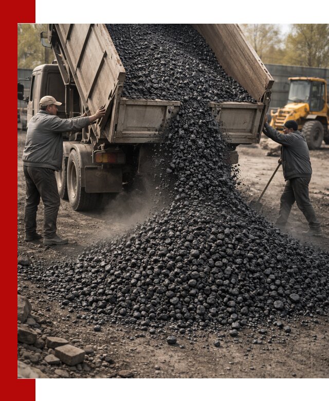 Доставка угля семечка самосвалами в Узловой