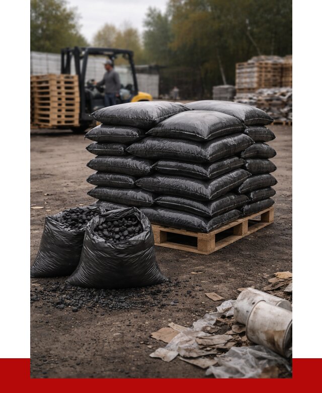 Купить уголь в мешках с доставкой в Узловой от 7639 р. | ПРОНЕРУДЗлв