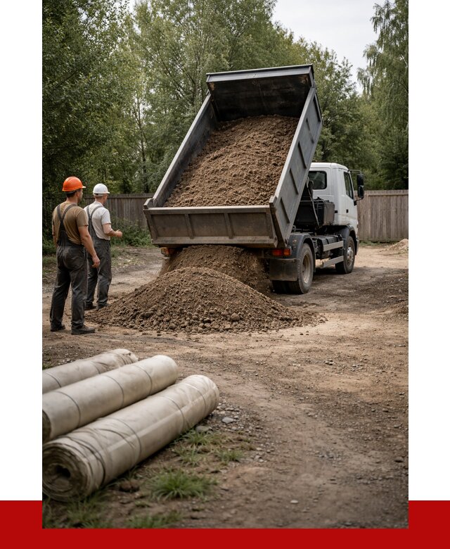 Доставка сыпучих материалов самосвалом в Узловую от 4278 р. | ПРОНЕРУДЗлв