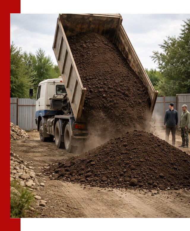 Доставка самосвалом 10 кубов в Узловой быстро и надёжно