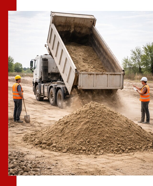 Доставка самосвалом 15 кубов в Узловой за город и по городу