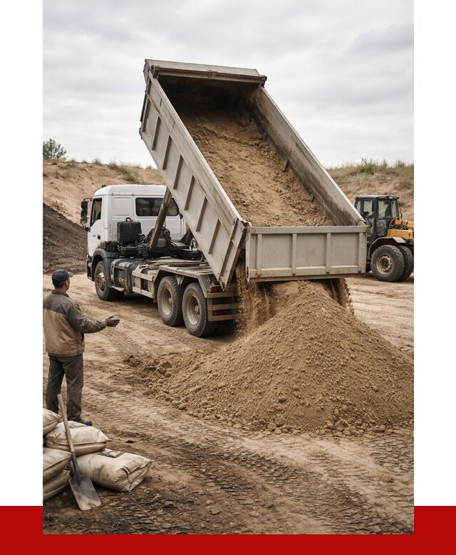 Доставка самосвалом 20 кубов в Узловой от 7639 р. | ПРОНЕРУДЗлв