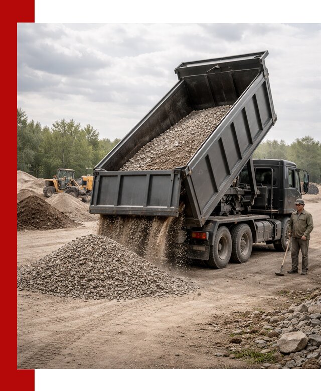 Доставка самосвалом 30 м3 по выгодным ценам в Узловой