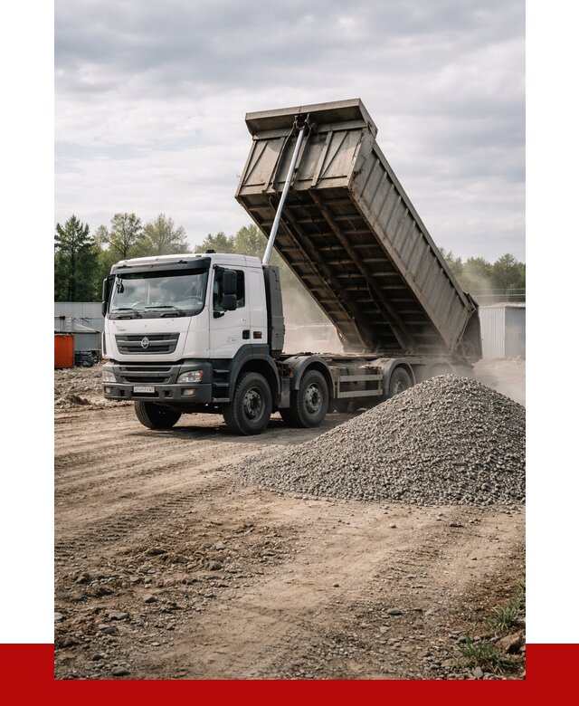 Доставка самосвалом 40 кубов в Узловой от 9167 р. | ПРОНЕРУДЗлв