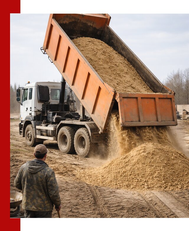 Аренда самосвала 20 тонн для перевозки грузов в Узловой
