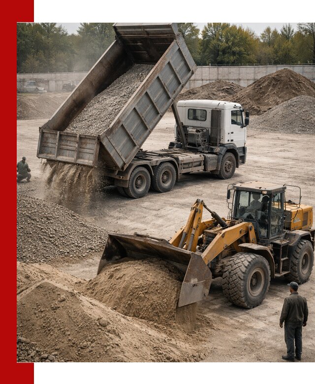 Перевозка сыпучих грузов самосвалами и бортовыми в Узловой