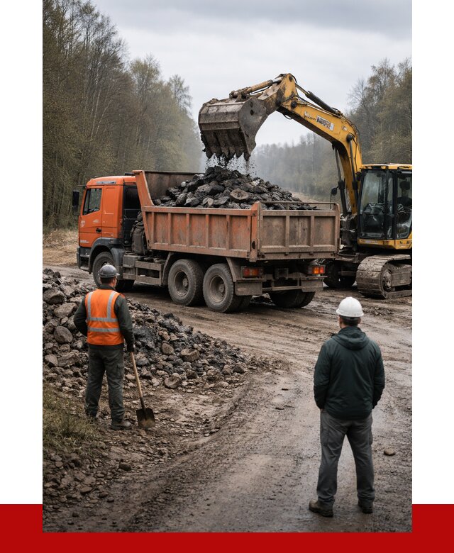 Вывоз асфальта в Узловой от 4583 р. самосвалом ПРОНЕРУДЗлв