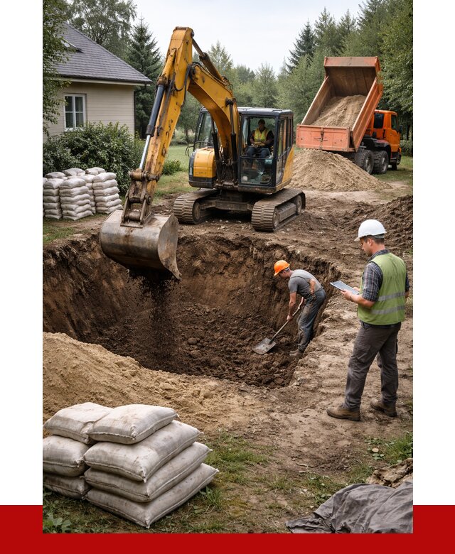 Рытье котлована в Узловой быстро от 4583 р. ПРОНЕРУДЗлв