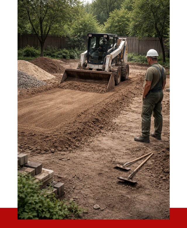 Выравнивание участка под ключ в Узловой от 3565 р. | ПРОНЕРУДЗлв