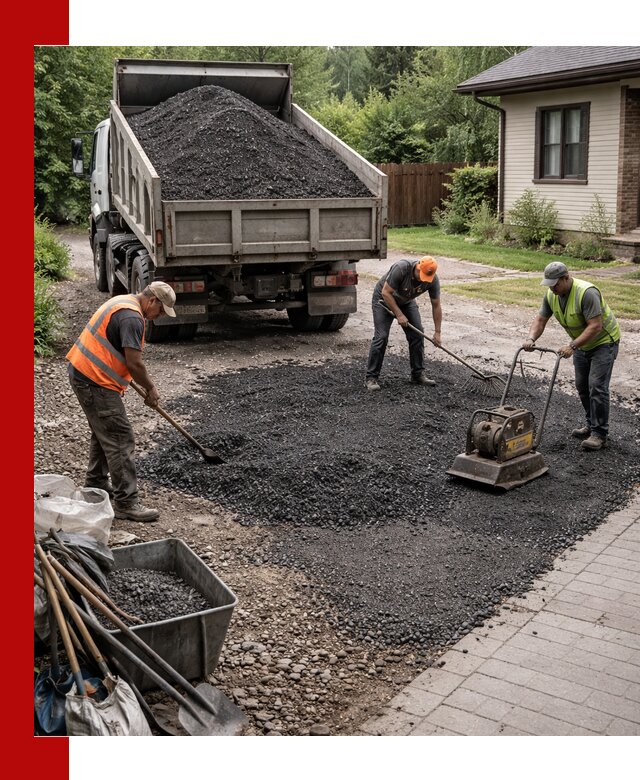 Асфальтовая крошка для двора с доставкой в Узловой